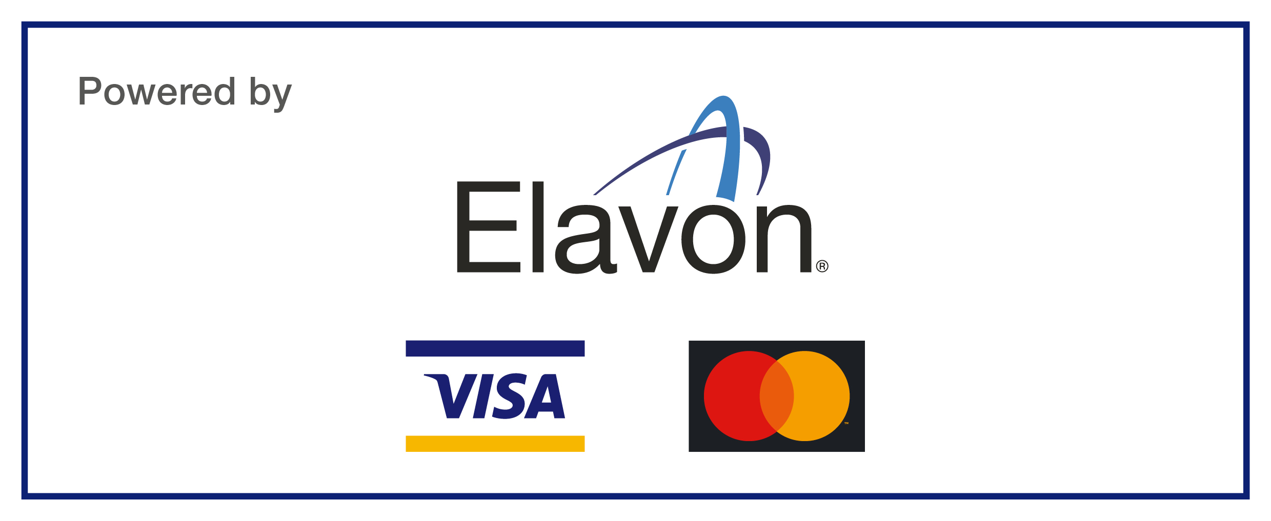 Card scheme logo: Visa, Mastercard